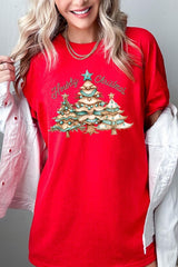5000-E3185 Howdy Christmas Graphic Heavy Cotton Tee $9