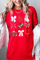 5000-E3080 Georgia Football Graphic Heavy Cotton Tee $9