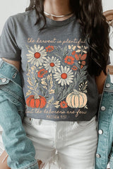 US3001P-E3173 Faith Harvest Graphic Plus Tee $16