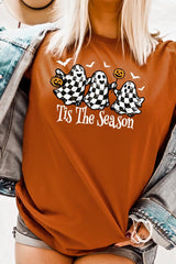 US3001-E3124 Retro Ghosts Graphic Tee $12.5