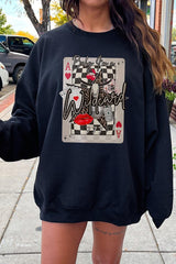 UL180-E3099 Retro Wildcard Graphic Sweatshirt $20