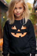 UL180B-E3148Z Cute Pumpkin Halloween Kids Graphic Sweatshirt $20