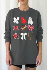 UL240-E3080 Georgia Football Graphic Long Sleeve Tee $13.75