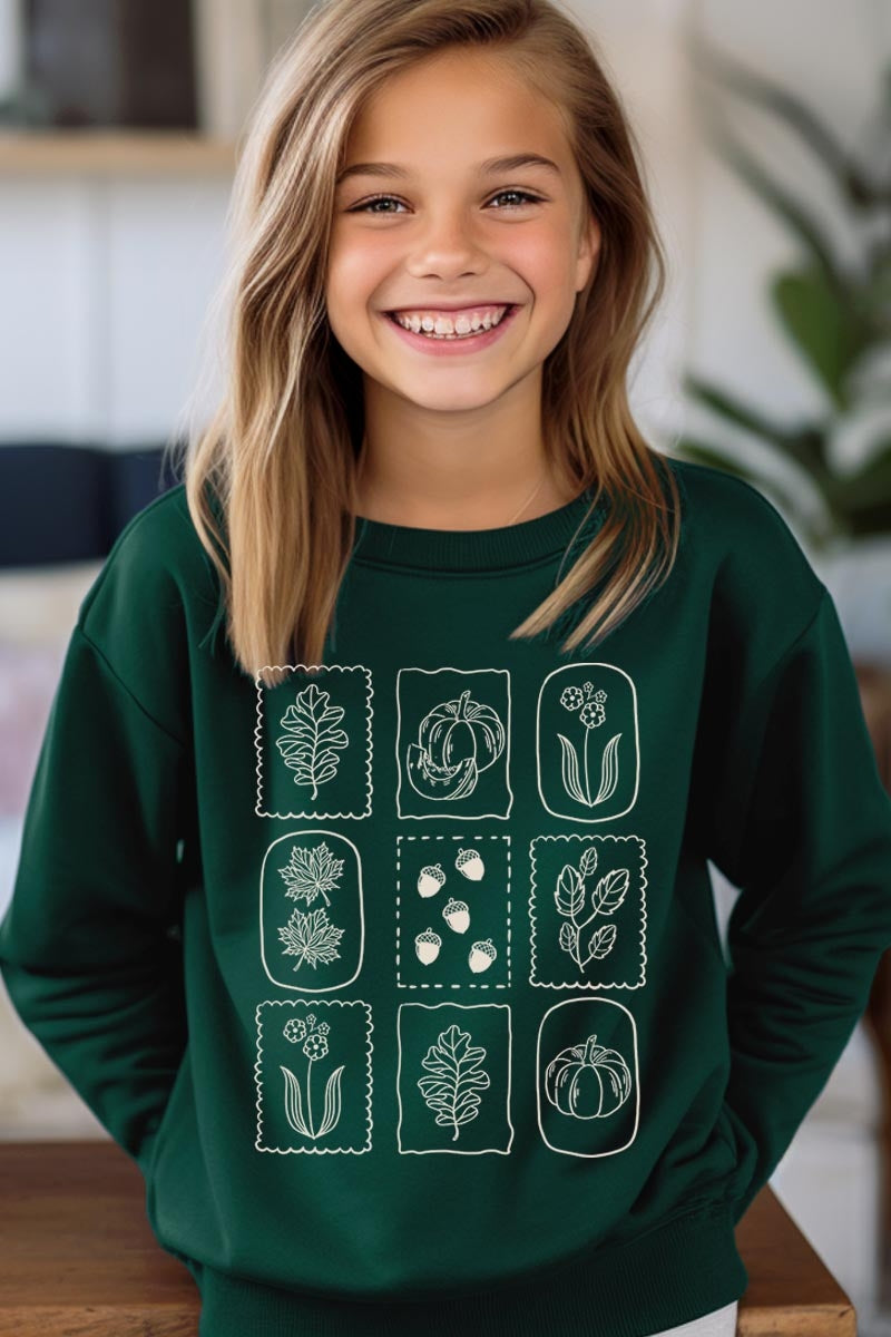UL180B-E3101Z Autumn Kids Graphic Sweatshirt $20