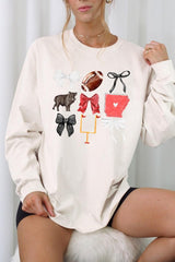 UL240P-E3077 Arkansas Football Graphic Plus Long Sleeve Tee $17