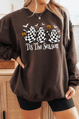 UL180P-E3124 Retro Ghosts Graphic Plus Sweatshirt $25