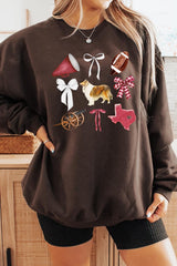 UL180-E3079 Texas Football Graphic Sweatshirt $20