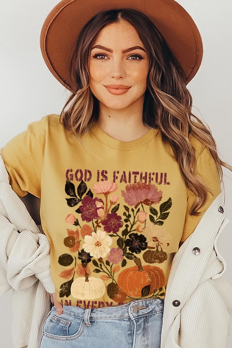 US3001P-E3171 Faithful In Every Season Graphic Plus Tee $16