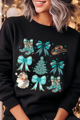 UL180-E3180 Western Christmas Graphic Sweatshirt $20