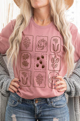 US3001-E3101 Autumn Graphic Tee $12.5