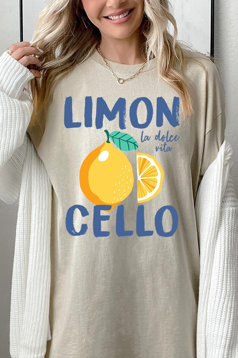 5000P-E3056 Limoncello Graphic Plus Heavy Cotton Tee $12.75
