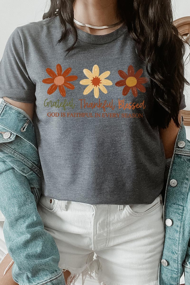 US3001-E3165 Boho Fall Christian Graphic Tee $12.5