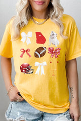 5000-E3080 Georgia Football Graphic Heavy Cotton Tee $9