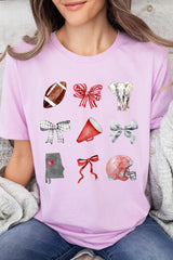 US3001P-E3076 Alabama Football Graphic Plus Tee $16