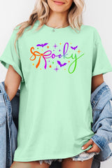 5000-E3109 Spooky Halloween Graphic Heavy Cotton Tee $9