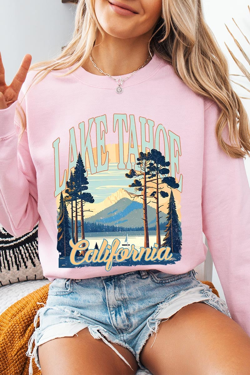UL180-E3059 Lake Tahoe Graphic Sweatshirt $20