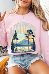 UL180P-E3059 Lake Tahoe Graphic Plus Sweatshirt $25