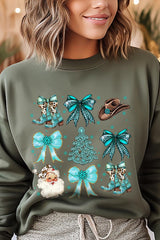 UL180P-E3180 Western Christmas Graphic Plus Sweatshirt $25