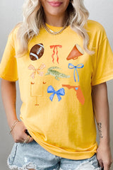 5000-E3078 Florida Football Graphic Heavy Cotton Tee $9