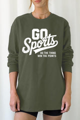 UL240P-E3103 Go Sports Graphic Plus Long Sleeve Tee $17