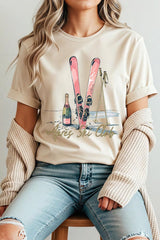 US3001P-E3187 Apres Ski Club Graphic Plus Tee $16