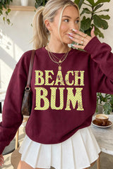 UL180-E3465 Beach Bum Dot Graphic Sweatshirt $20