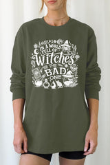 UL240-E3139 In a World of Witches Graphic Long Sleeve Tee $13.75