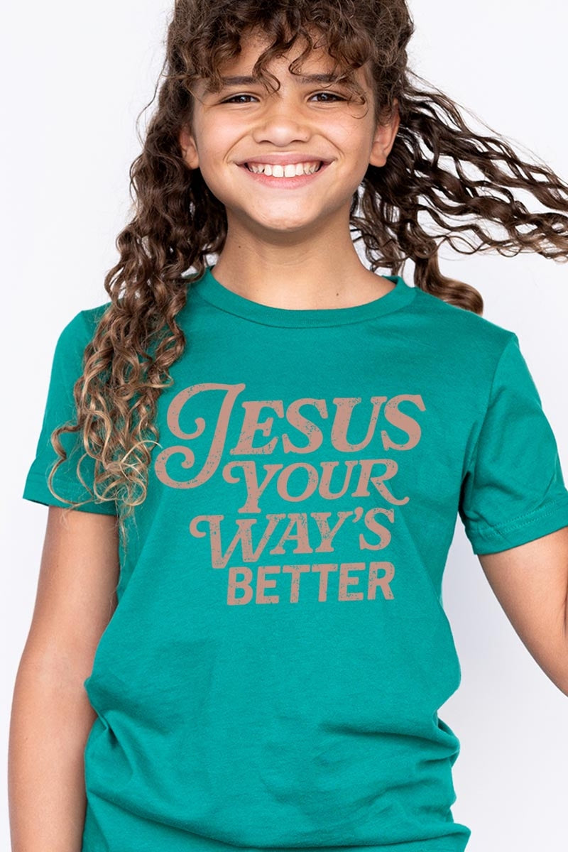US3001Y-E3114Z Christian Kids Graphic Tee $11