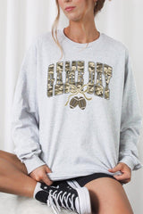 UL240-E3131 Football Game Day Camo Graphic Long Sleeve Tee $13.75