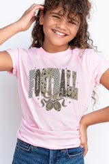 US3001Y-E3132Z Camo Football Kids Graphic Tee $11
