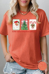 5000P-E3201 Most Wonderful Time Graphic Plus Heavy Cotton Tee $12.75