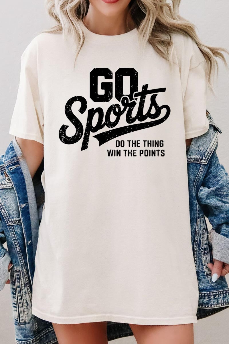 5000-E3103 Go Sports Graphic Heavy Cotton Tee $9