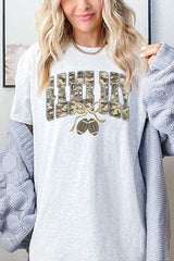 5000P-E3131 Football Game Day Camo Plus Heavy Cotton Tee $12.75
