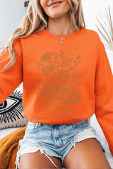 UL180P-E3155 Neutral Thanksgiving Graphic Plus Sweatshirt $25