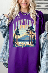 5000-E3059 Lake Tahoe Graphic Heavy Cotton Tee $9