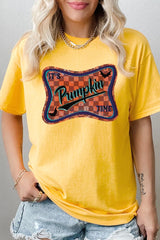 5000-E3144 Itu2019s pumpkin time Graphic Heavy Cotton Tee $9