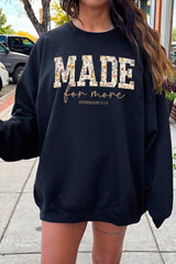 UL180-E3068 Made for More Faith Graphic Sweatshirt $20