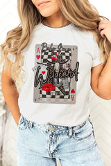 US3001P-E3099 Retro Wildcard Graphic Plus Tee $16