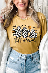 US3001P-E3124 Retro Ghosts Graphic Plus Tee $16