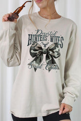 UL240P-E3193 Huntersu2019 Wives Social Club Graphic Plus Long Sleeve Tee $17