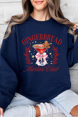 UL180-E3216 Gingerbread Martini Club Graphic Sweatshirt $20