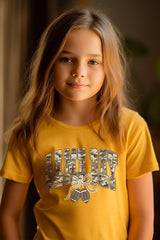 US3001Y-E3131Z Football Game Day Camo Kids Graphic Tee $11
