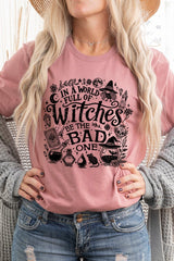 US3001P-E3139 In a World of Witches Graphic Plus Tee $16