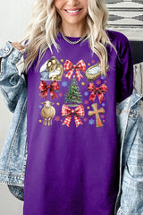 5000-E3219 Nativity Scene Christmas Graphic Heavy Cotton Tee $9