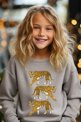 UL180B-E3104Z Retro Tigers Kids Graphic Sweatshirt $20