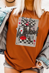 US3001-E3099 Retro Wildcard Graphic Tee $12.5