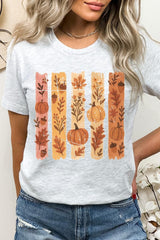 US3001-E3110 Brushstroke Boho Fall Graphic Tee $12.5