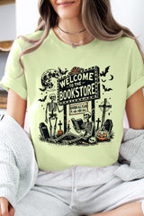 US3001P-E3122 Bookstore Halloween Graphic Plus Tee $16