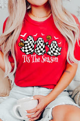 US3001P-E3124 Retro Ghosts Graphic Plus Tee $16