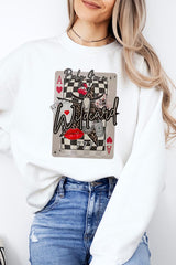 UL180-E3099 Retro Wildcard Graphic Sweatshirt $20